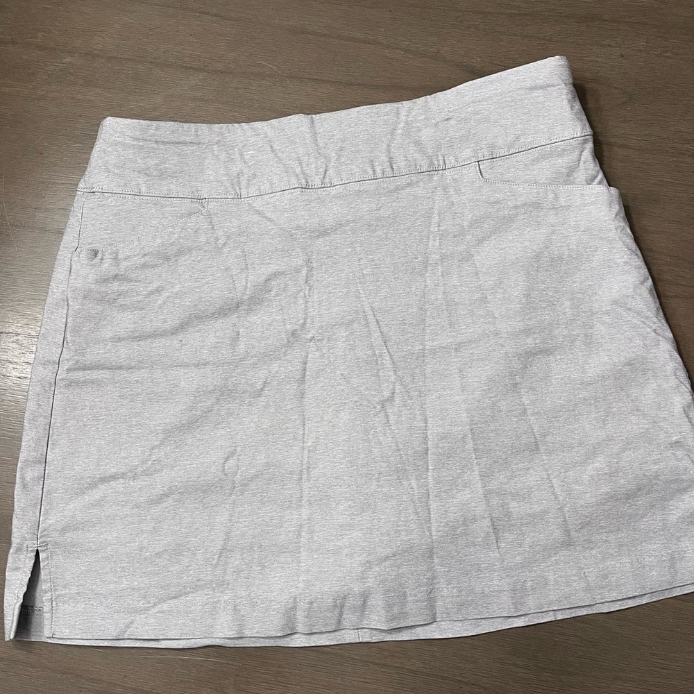 Gray Golf Skirt